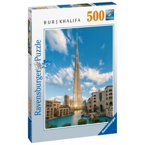 Ravensburger Puzzle - Burj Khalifa, Dubaj 500 dílků