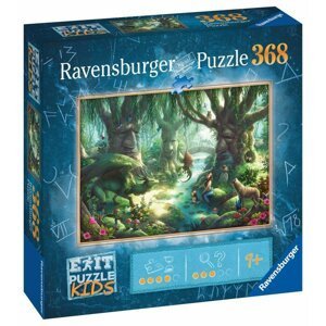 Ravensburger Puzzle Exit KIDS - V magickém lese 368 dílků