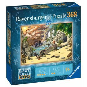 Ravensburger Puzzle Exit KIDS - Piráti 368 dílků