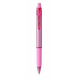 UNI Gumovací pero stiskací - růžové