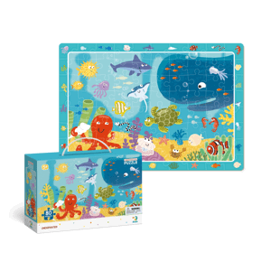 Dodo Puzzle s hledáním obrázků - Oceán 80 dílků - TM Toys