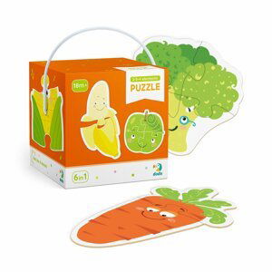 Dodo Puzzle Ovoce a zelenina 2-3-4 dílků - TM Toys