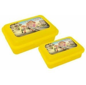 Hurvínek - Svačinový box žlutý sada 2 ks