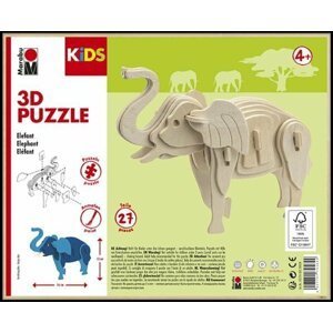 Marabu KiDS 3D Puzzle - Elephant
