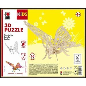 Marabu KiDS 3D Puzzle - Butterfly
