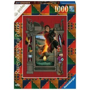 Ravensburger Puzzle Harry Potter - Na létajícím koštěti 1000 dílků