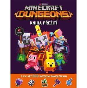 Minecraft Dungeons - Kniha přežití se samolepkami - Kolektiv