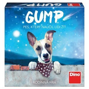 Gump - Pes, který naučil lidi žít rodinná společenská hra v krabici 20x20x5cm - Dino