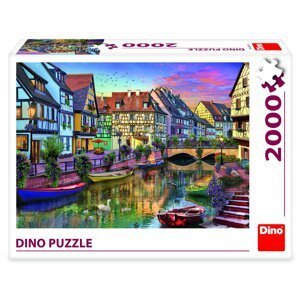 Puzzle Romantický podvečer 2000 dílků - Dino