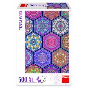 Puzzle Mandaly 500 dílků XL relax - Dirkje