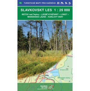 Slavkovský les 1:25 000 / 72 Turistické mapy pro každého