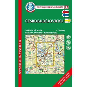 KČT 72 Českobudějovicko 1:50 000 / turistická mapa