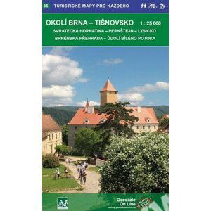 WKK Okolí Brna Tišnovsko 1:25 000 / 85 Turistické mapy pro každého