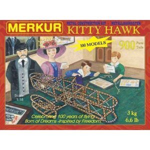 Merkur Kitty Hawk 900 dílů, 100 modelů