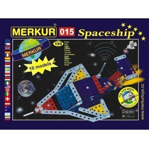 Merkur 015 Raketoplán 195 dílů, 10 modelů