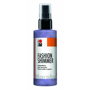 Marabu Fashion Shimmer na tmavý textil třpytivý - lila 100 ml