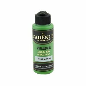 Akrylová barva Cadence Premium - jedlová zelená / 120 ml