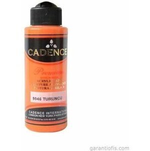 Akrylová barva Cadence Premium - pomerančová / 120 ml