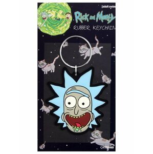 Klíčenka gumová Rick and Morty/Rick crazy smile - EPEE Merch - STOR