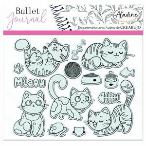 Razítka Stampo Bullet Journal - Kočky