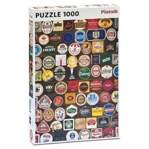 Piatnik Puzzle Pivní tácky / 1000 dílků