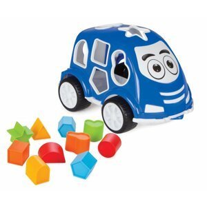 Vkládačka modré autíčko - PlayFoam