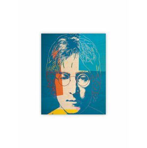 Obraz dřevěný: John Lenon, 450x520