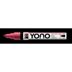Marabu YONO akrylový popisovač 0,5-5 mm - růžový