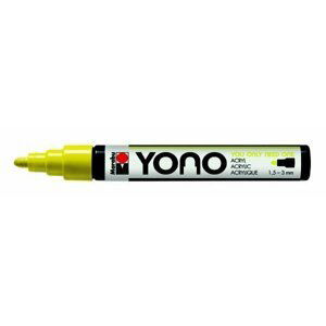 Marabu YONO akrylový popisovač 1,5-3 mm - neonově žlutý