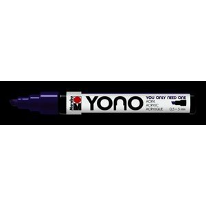 Marabu YONO akrylový popisovač 0,5-5 mm - fialový