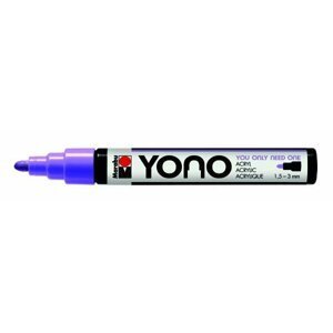 Marabu YONO akrylový popisovač 1,5-3 mm - pastelově fialový