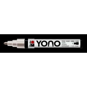 Marabu YONO akrylový popisovač 1,5-3 mm - bílý
