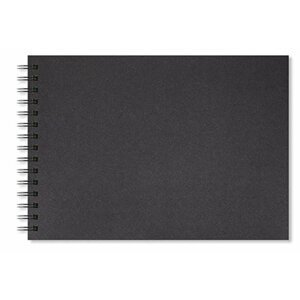 Artgecko skicák 200g Shady A3 na šířku 40 černých listů