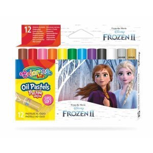 Colorino Disney Frozen - olejové pastely 12 barev