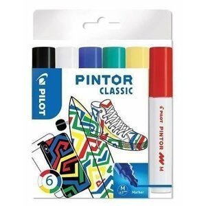 PILOT Pintor Medium Sada akrylových popisovačů 1,5-2,2mm - Classic 6 ks