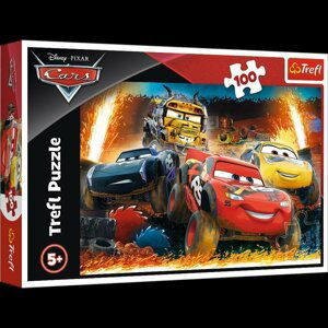 Puzzle Disney Cars 3/Extrémní závod 100 dílků 41x27,5cm v krabici 29x19x4cm