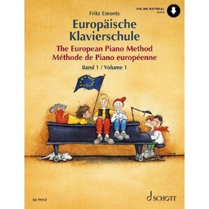 Evropská klavírní škola I. / Europäische Klavierschule I. (německy) - Fritz Emonts