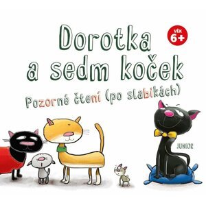 Dorotka a sedm koček - Pozorné čtení (po slabikách)