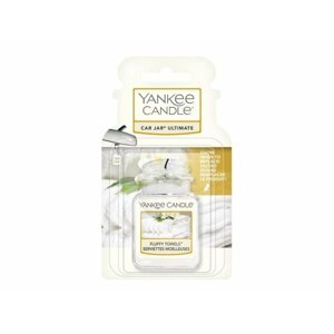 YANKEE CANDLE Fluffy Towels vůně do auta visačka gelová