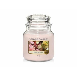 YANKEE CANDLE Fresh Cut Roses svíčka 411g