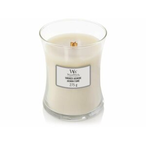 WoodWick Smoked Jasmine svíčka váza 275g