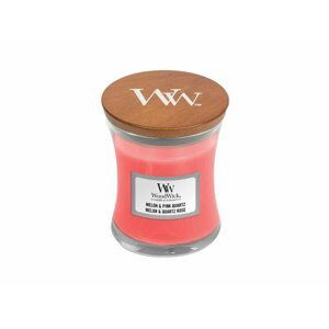 WoodWick Melon & Pink Quartz svíčka váza 85g