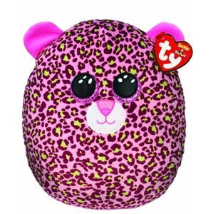 Ty Squish-a-Boos LAINEY - růžový leopard 22 cm