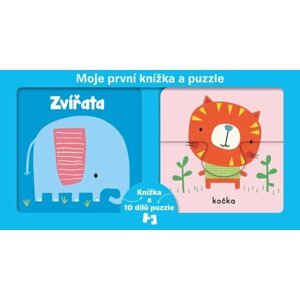 Moje první knížka a puzzle Zvířata