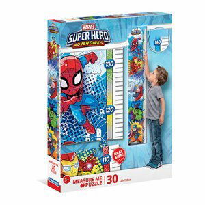 Clementoni Puzzle metr Marvel: Super Hero Adventures 30 dílků - Comansi