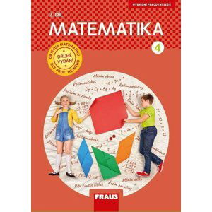 Matematika 4/2 dle prof. Hejného - Hybridní pracovní sešit / nová generace - Milan Hejný