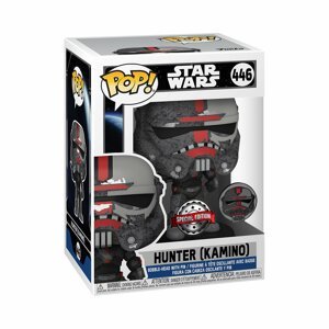 Funko POP Star Wars: Across the Galaxy - The Bad Batch Hunter with Pin (limited exclusive edition)