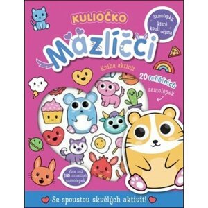 Kuliočko - Mazlíčci 20 reliéfních samolepek - Connie Isaacs