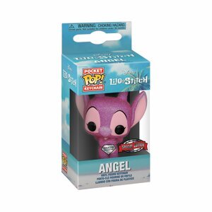 Funko POP Keychain: Lilo & Stitch - Angel (limited diamond edition)