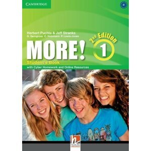 More! 1 Workbook with Cyber Homework and Online Resources - Herbert Puchta